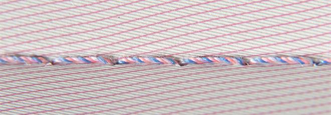 Stitching - passport papers